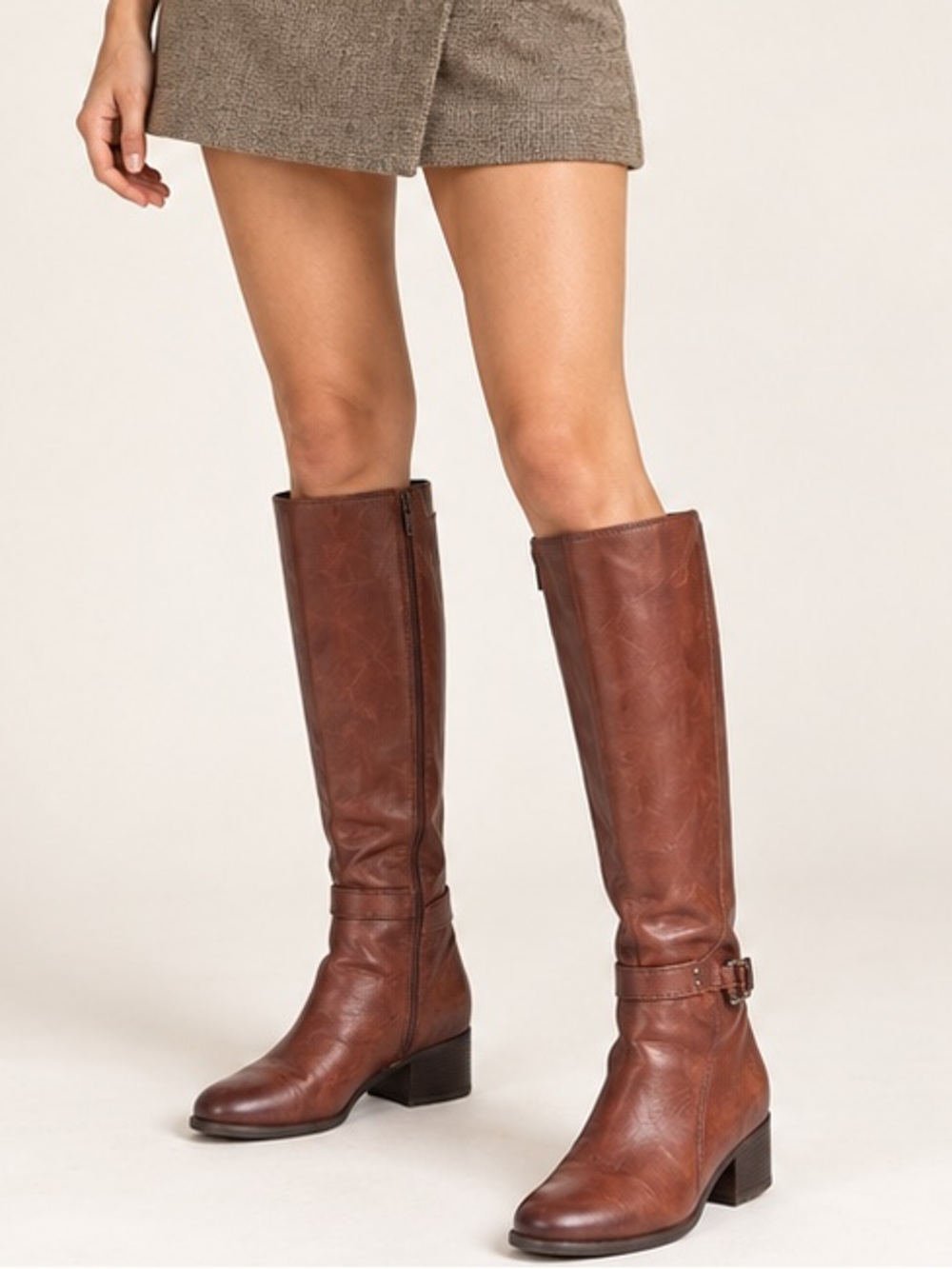 Naturalizer Demetria knee-high leather boots. Size 11M